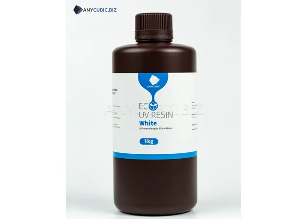 Фото 3 - White ECO Plant-based UV Resin Anycubic 1kg