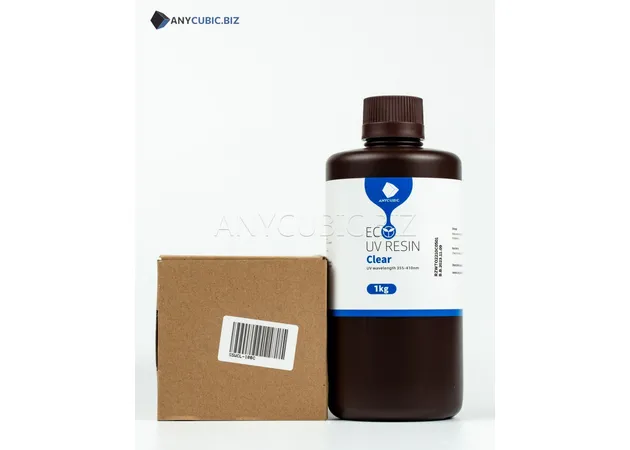 Фото 4 - CLEAR (Transparent) ECO Plant-based UV Resin Anycubic 1kg