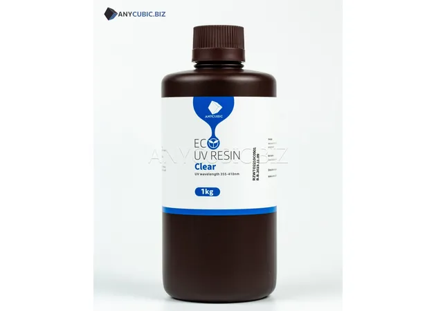 Фото 3 - CLEAR (Transparent) ECO Plant-based UV Resin Anycubic 1kg