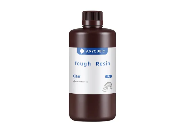 Фото 3 - CLEAR (transparent) Tough Flexible UV Resin Anycubic 1kg
