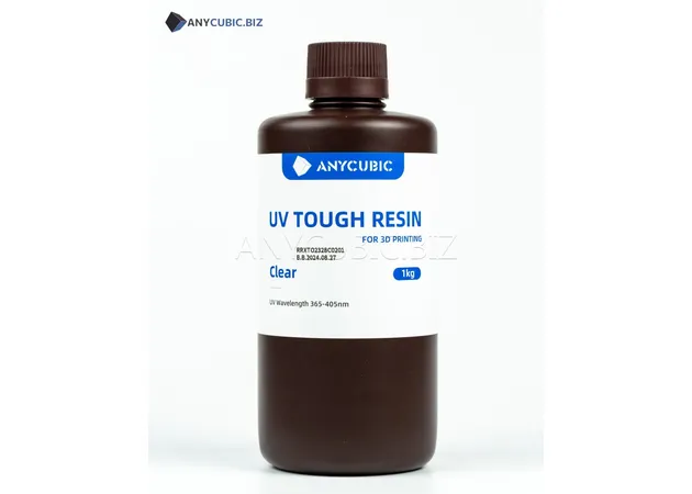 Фото 4 - CLEAR (transparent) Tough Flexible UV Resin Anycubic 1kg