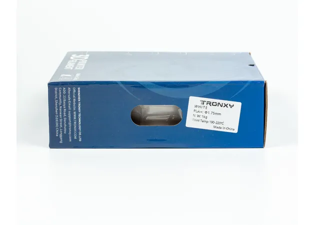 Фото 5 - White PLA plastic Tronxy for 3D printer 340m 1kg | 1.75mm