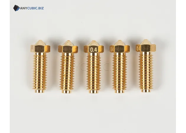 Фото 2 - Brass Nozzle 5pcs Kobra 2 | Kobra 2 Plus | Kobra 2 Max
