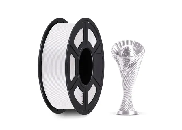 Фото 2 - Anycubic PLA Silk White Filament 1 kg 1.75 mm for 3D Printer