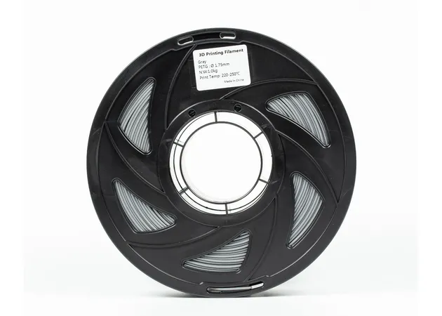 Фото 4 - PETG filament (plastic) for 3D printer Gray 1kg, 1.75mm, 330m