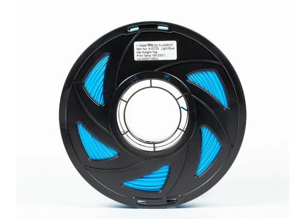 Фото 5 - TPU Filament for 3D printer Light Blue 1kg, 1.75mm