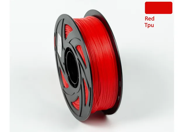 Фото 4 - TPU 95A Filament (пластик) для 3D принтера Червоний 1кг, 1.75мм