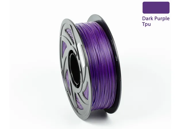 Фото 4 - TPU Filament (пластик) для 3D принтера Темно-пурпурний 1кг, 1.75мм