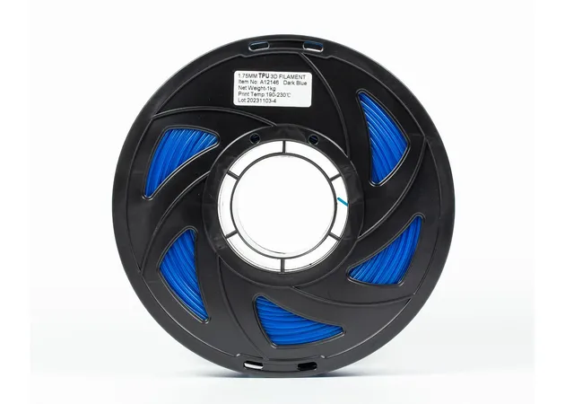 Фото 5 - TPU Filament (пластик) для 3D принтера Темно-синій 1кг, 1.75мм