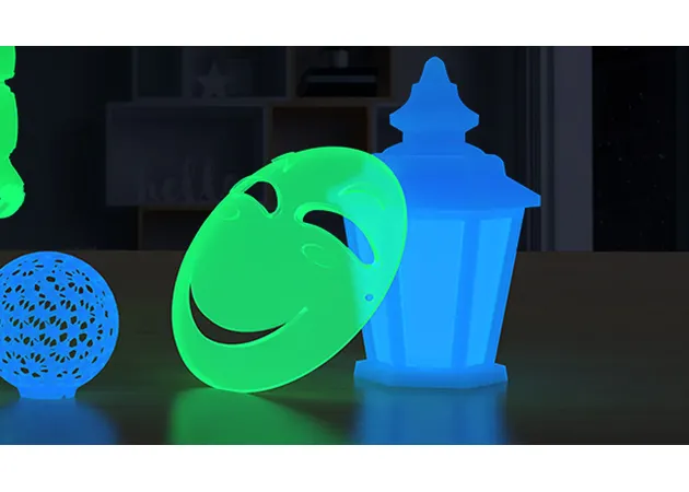 Фото 7 - PLA Luminous Glow In The Dark Green 1.75 mm Anycubic