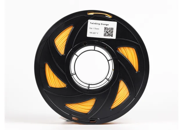 Фото 4 - ALL3DP PLA Twinkling Orange Glitter Filament 1 kg 1.75 mm