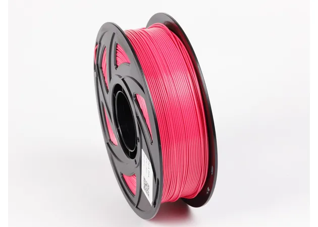 Фото 2 - Темно-рожевий PETG (ПЕТГ) coPET пластик для 3D принтера | DarkPink PETG 1кг | 1.75мм | 330м