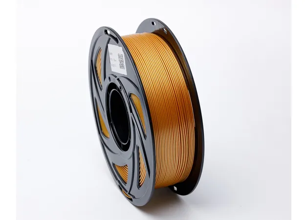 Фото 2 - Золотий PETG (ПЕТГ) coPET пластик для 3D принтера | Gold PETG 1кг | 1.75мм | 330м