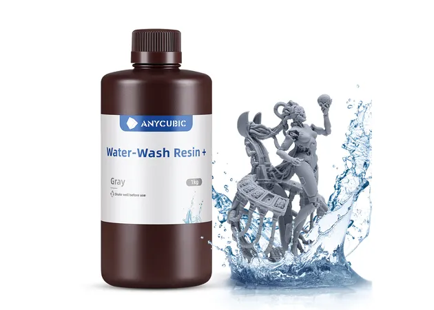 Фото 2 - Gray Water-Wash Resin+ Anycubic 6kg