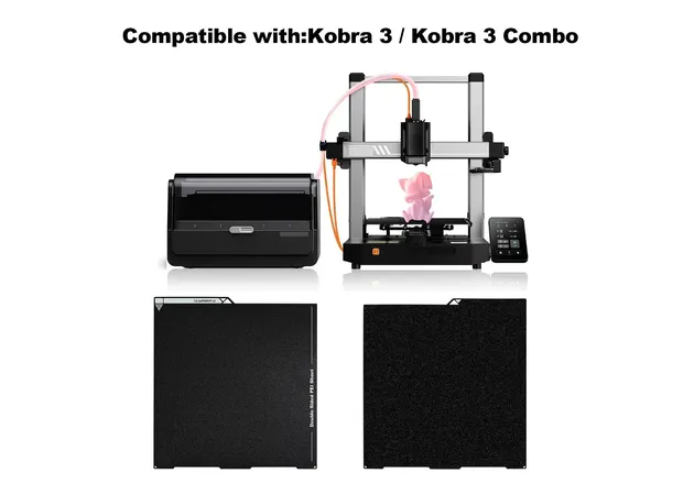 Фото 10 - PEI spring steel for Anycubic Kobra 3 | Kobra 3 Combo