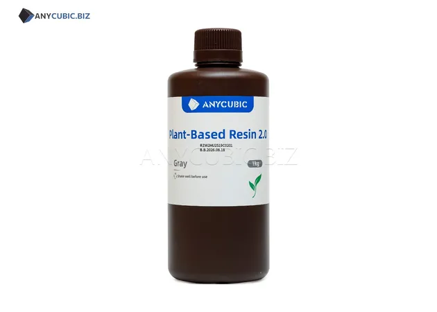 Фото 4 - Anycubic Plant-Based UV Resin 2.0 Gray 1 kg