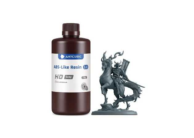 Фото 2 - Anycubic ABS-Like Resin 3.0 HD Gray
