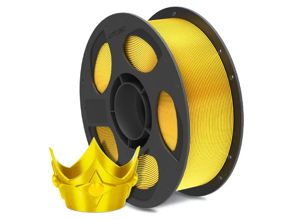 Фото 3 - Anycubic PLA Silk Shiny Gold Filament 1 kg 1.75 mm for 3D Printer
