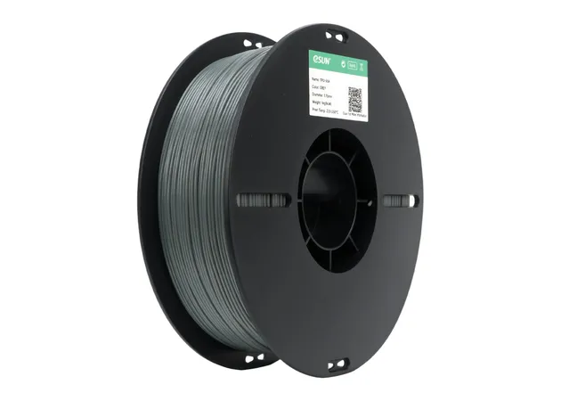 Фото 4 - eSUN TPU-95A Grey Filament 1 kg | Flexible TPU Shore 95A