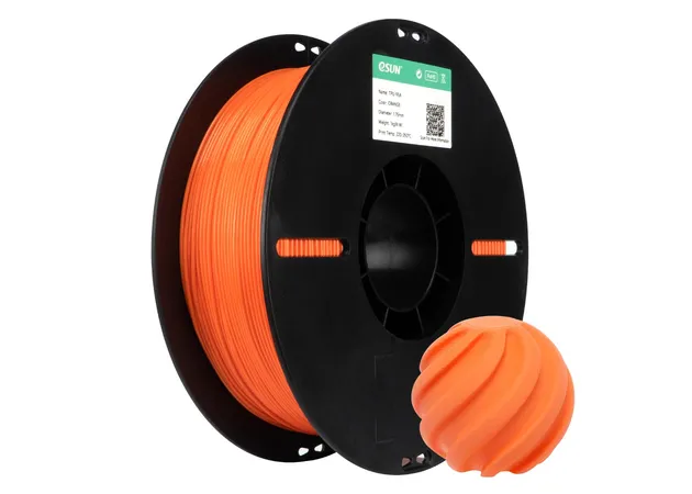 Фото 2 - eSUN TPU-95A Orange Flexible TPU Filament 1 kg