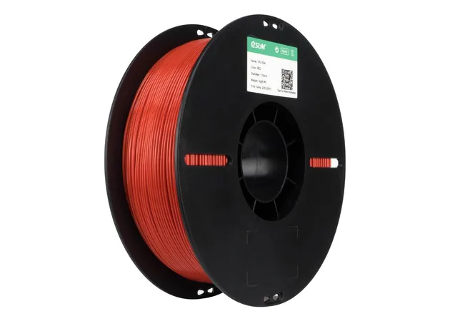 Фото 4 - eSUN TPU-95A Red Flexible TPU Filament 1.75 mm 1 kg