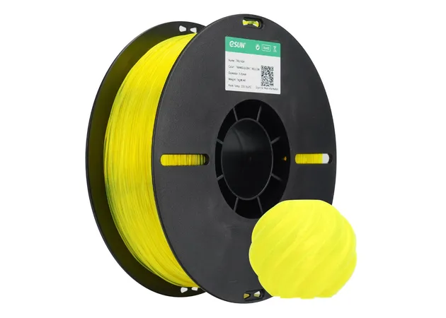 Фото 2 - eSUN TPU-95A Yellow Flexible TPU Filament 1 kg