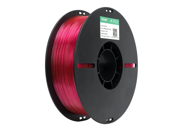 Фото 4 - eSUN TPU-95A Translucent Pink Flexible TPU Filament 1 kg