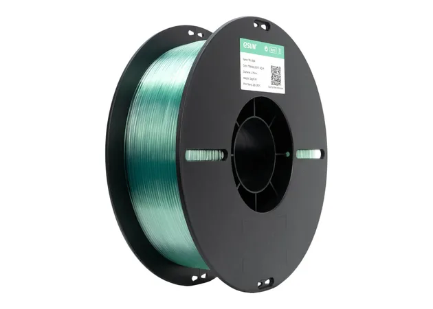 Фото 4 - eSUN TPU-95A Translucent Aqua Flexible TPU Filament 1 kg