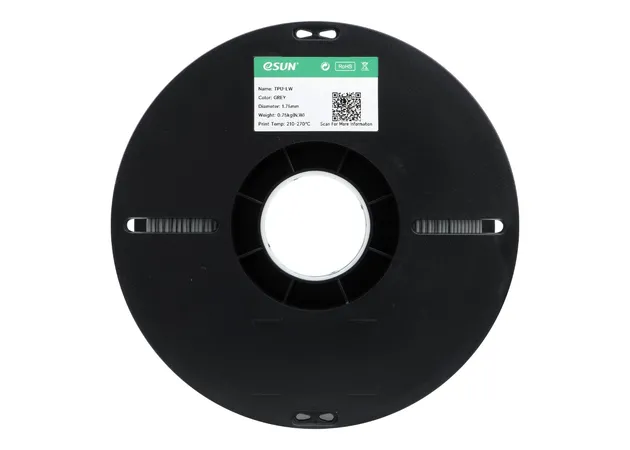 Фото 3 - eSUN TPU-LW Grey Lightweight Foamable TPU Filament 0.75 kg