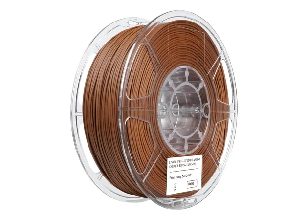 Фото 4 - eSUN PETG-CF Antique Brass Filament 1 kg