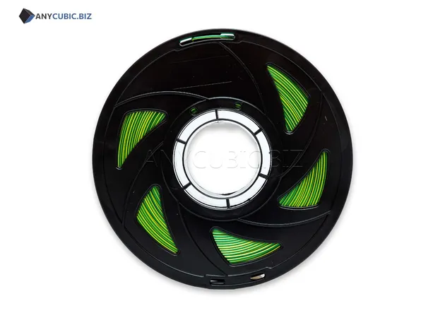 Фото 4 - PLA Silk Red Yellow Green Tri-Color Filament ALL3DP 1 kg 1.75 mm